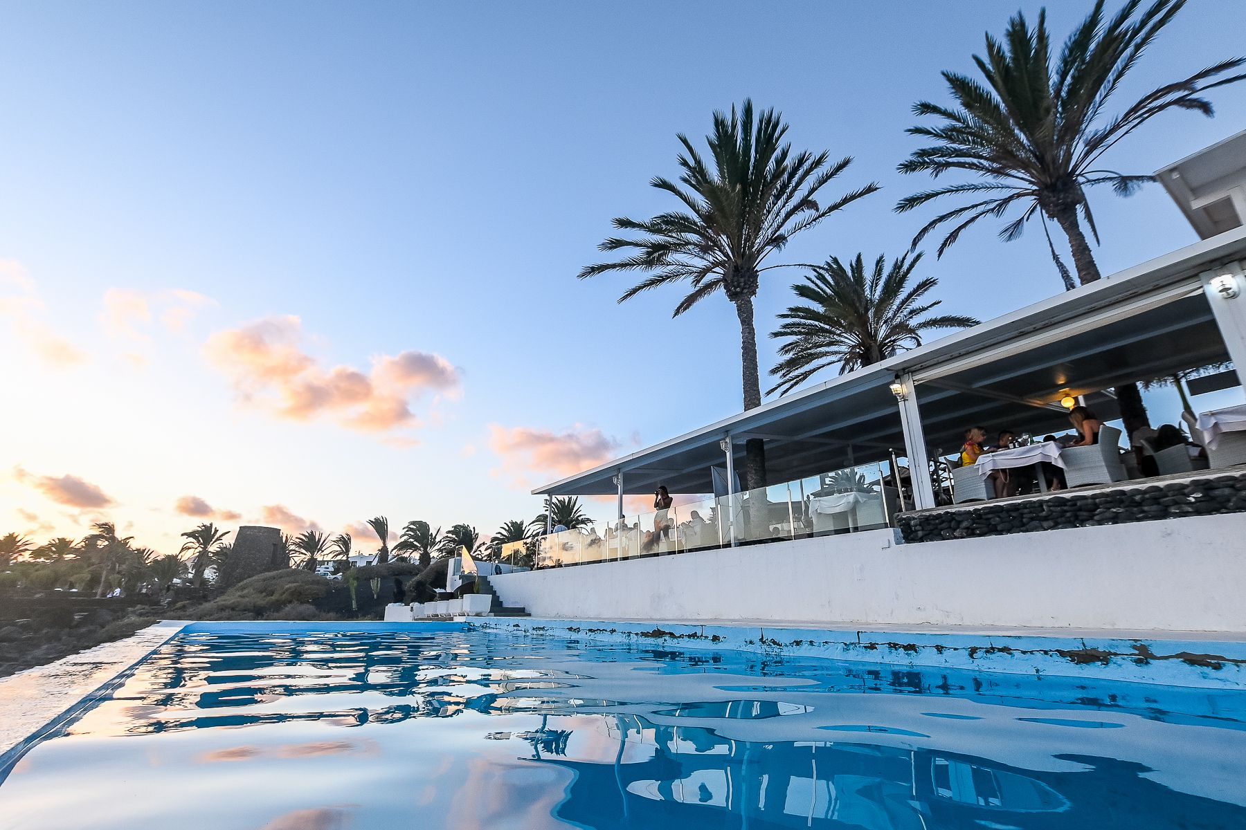 Exhibición del VIII Campus Lanzarote Sincro con Gemma Mengual, entre otras nadadoras