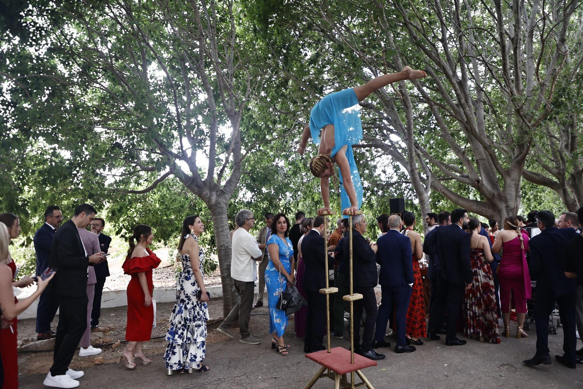 Boda de Nuria Llopis: la alfombra roja