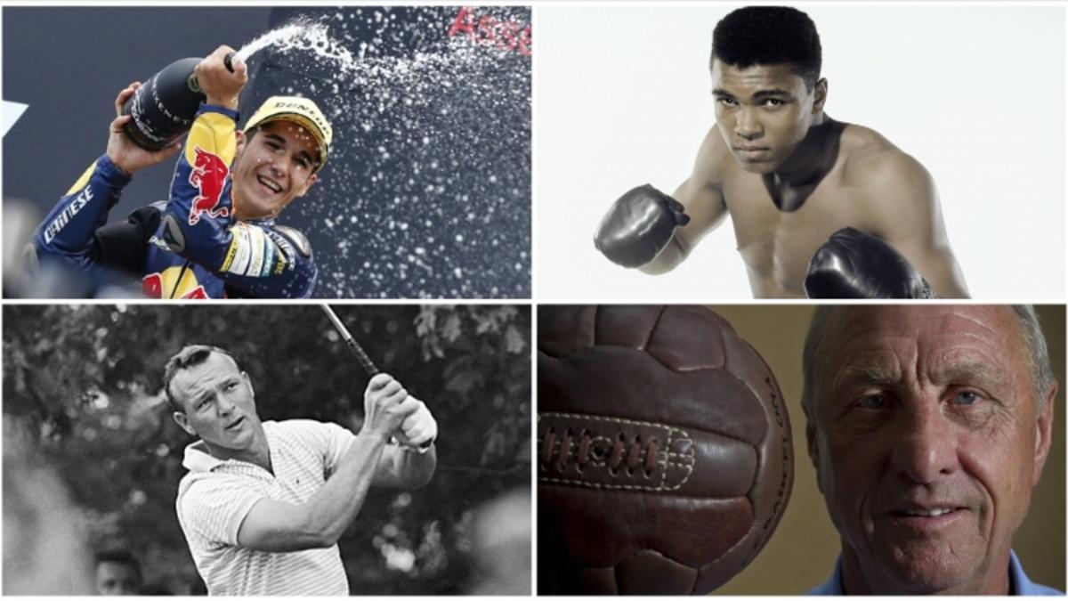 Luis Salom, Muhammad Ali, Arnold Palmer y Johan Cruyff, algunos de los fallecidos del mundo del deporte en el 2016.