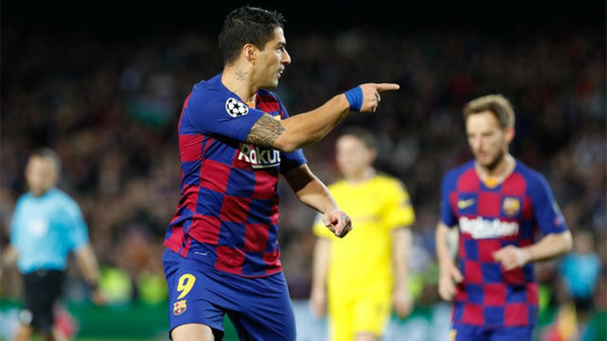 Suárez abrió la lata ante el Dortmund de la mano de Messi