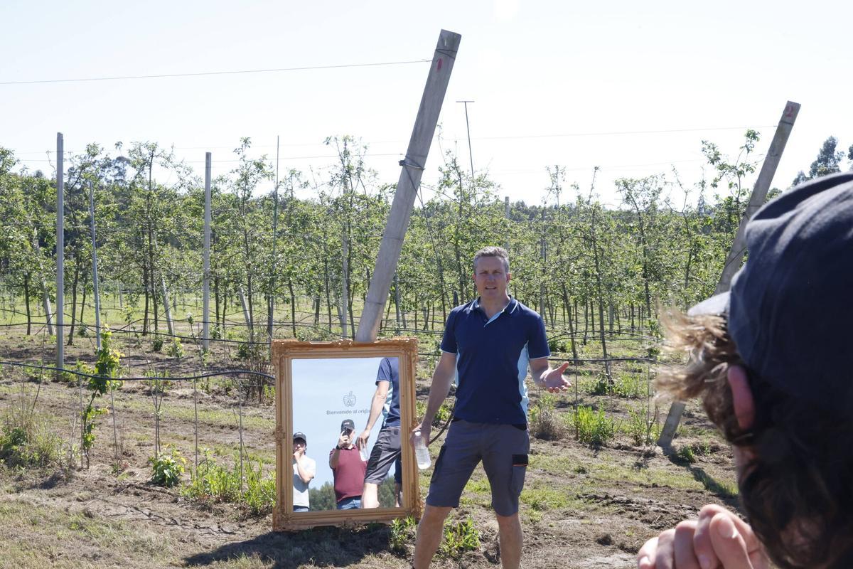 EN IMÁGENES: La Finca Gallinal abres sus puertas al "sidroturismos": una pumarada de 40 hectáreas y 20.000 manzanos