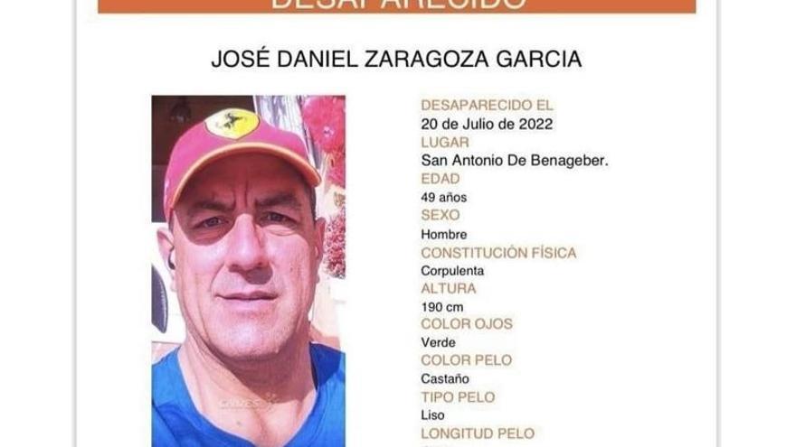 Desaparecido en San Antonio de Benagéber un hombre de 49 años