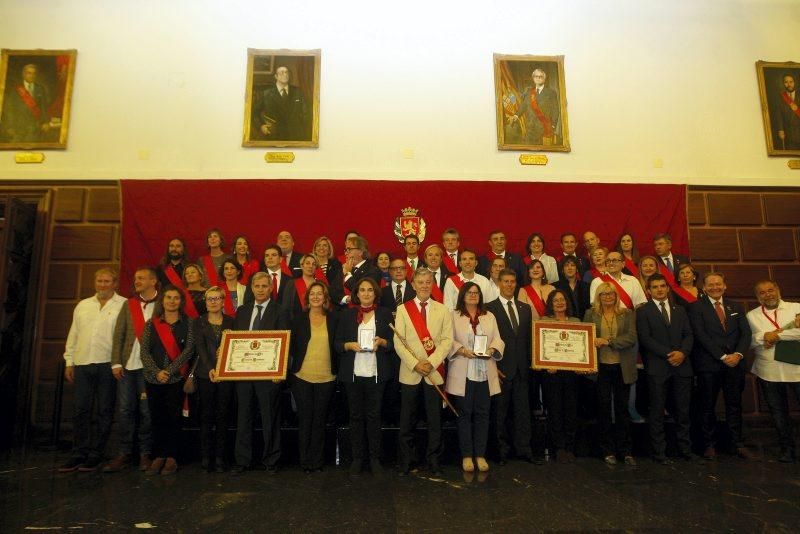 Entrega de las medallas del Ayuntamiento