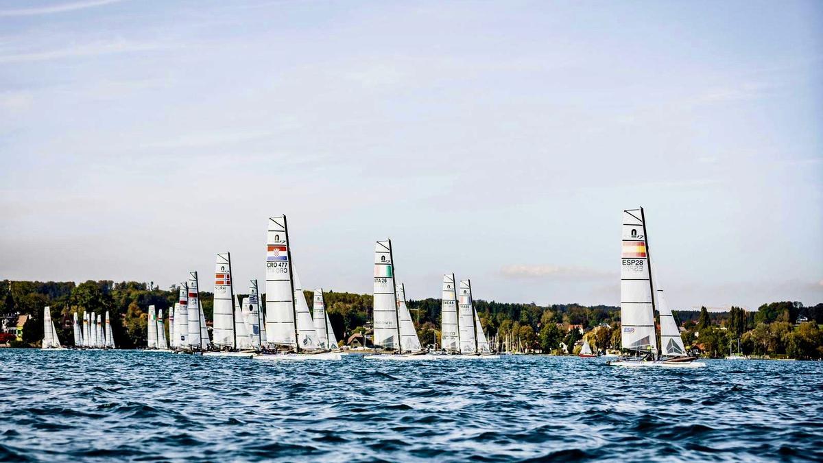 Última jornada del Europeo de 49erFX