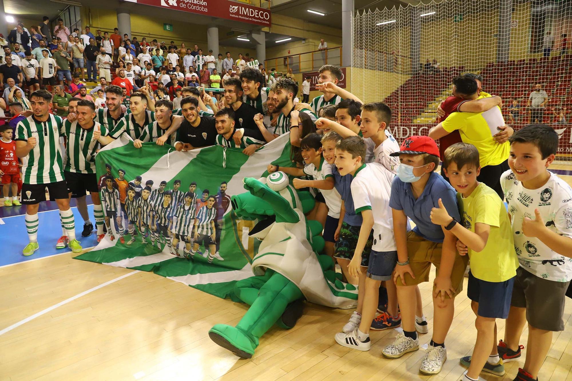 El ascenso del filial del Córdoba Futsal en imágenes