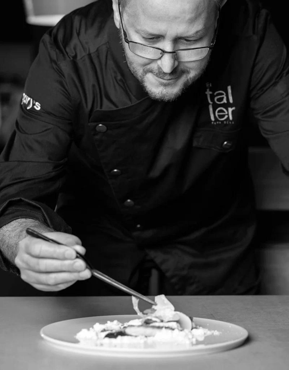 Seve Díaz, emplatando.