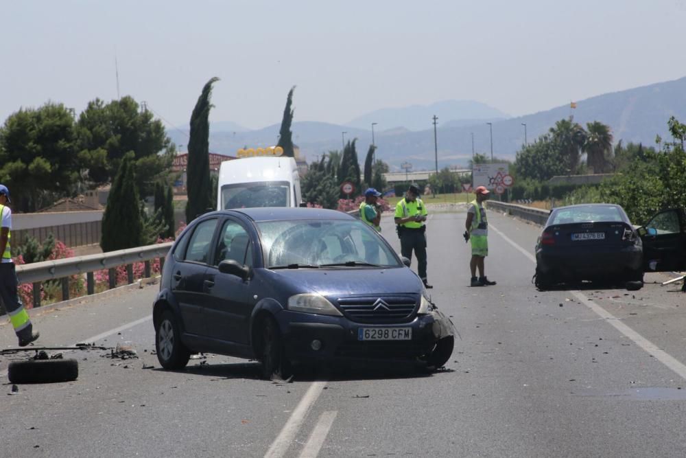 Ocho heridos en un accidente de tráfico en Callosa