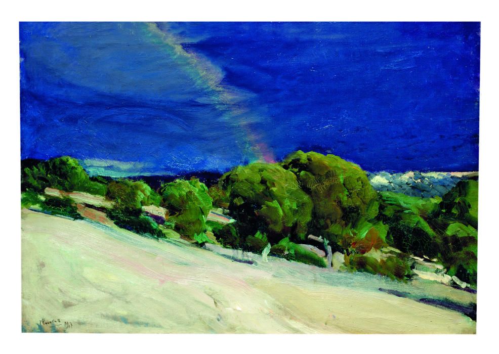 El arco iris, El Pardo. 1907. Museo Sorolla