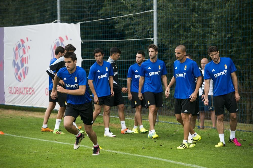 Entrenamiento del Real Oviedo