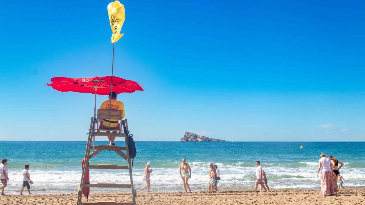 Benidorm cuenta con servicio de socorrismo los 365 días del año y se refuerza del 1 de junio al 30 de septiembre