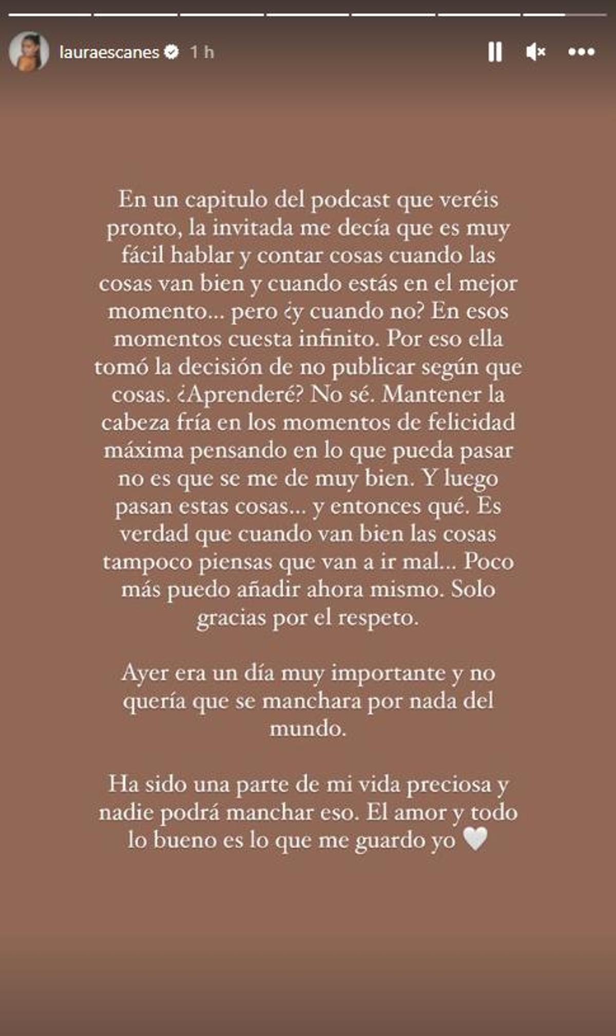 Publicación de Laura Escanes.