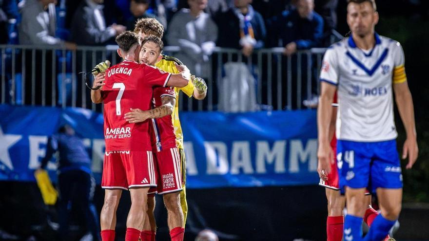 El Real Zaragoza será líder en solitario al menos hasta el domingo