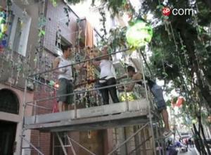 Els carrers de la Vila, a punt per al concurs. K. ARIAS / B. CROS