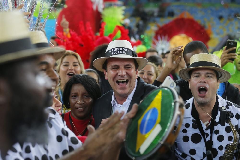 Espectacular cerimònia de clausura dels Jocs de Rio