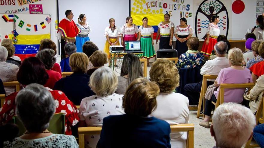 Festival gastronómico en la iglesia de Guadalupe