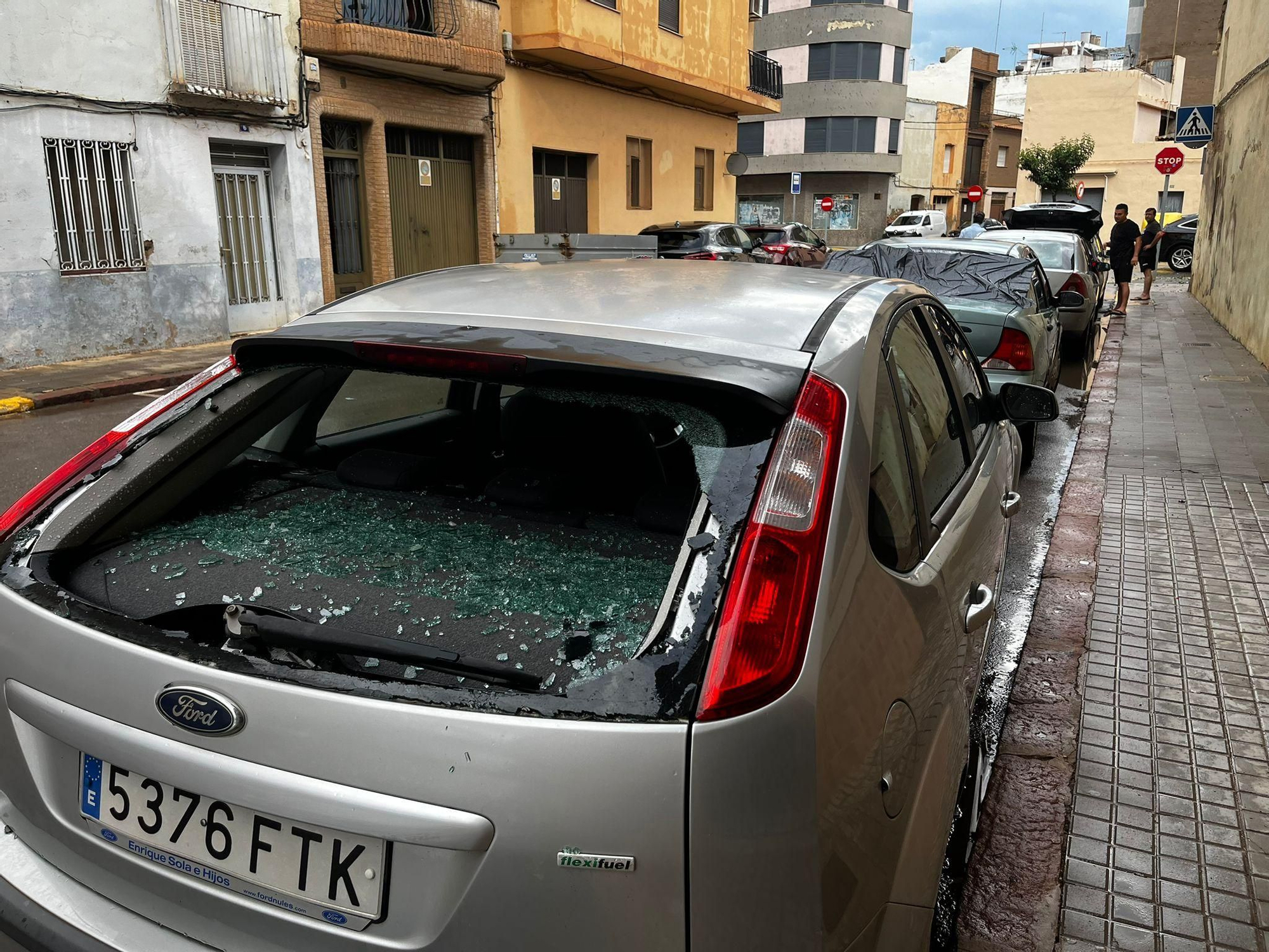 Galería: La granizada provoca un desastre generalizado en Nules