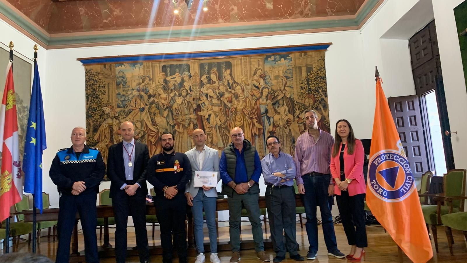 GALERÍA | La celebración del día de los patrones de Protección Civil en Toro, en imágenes