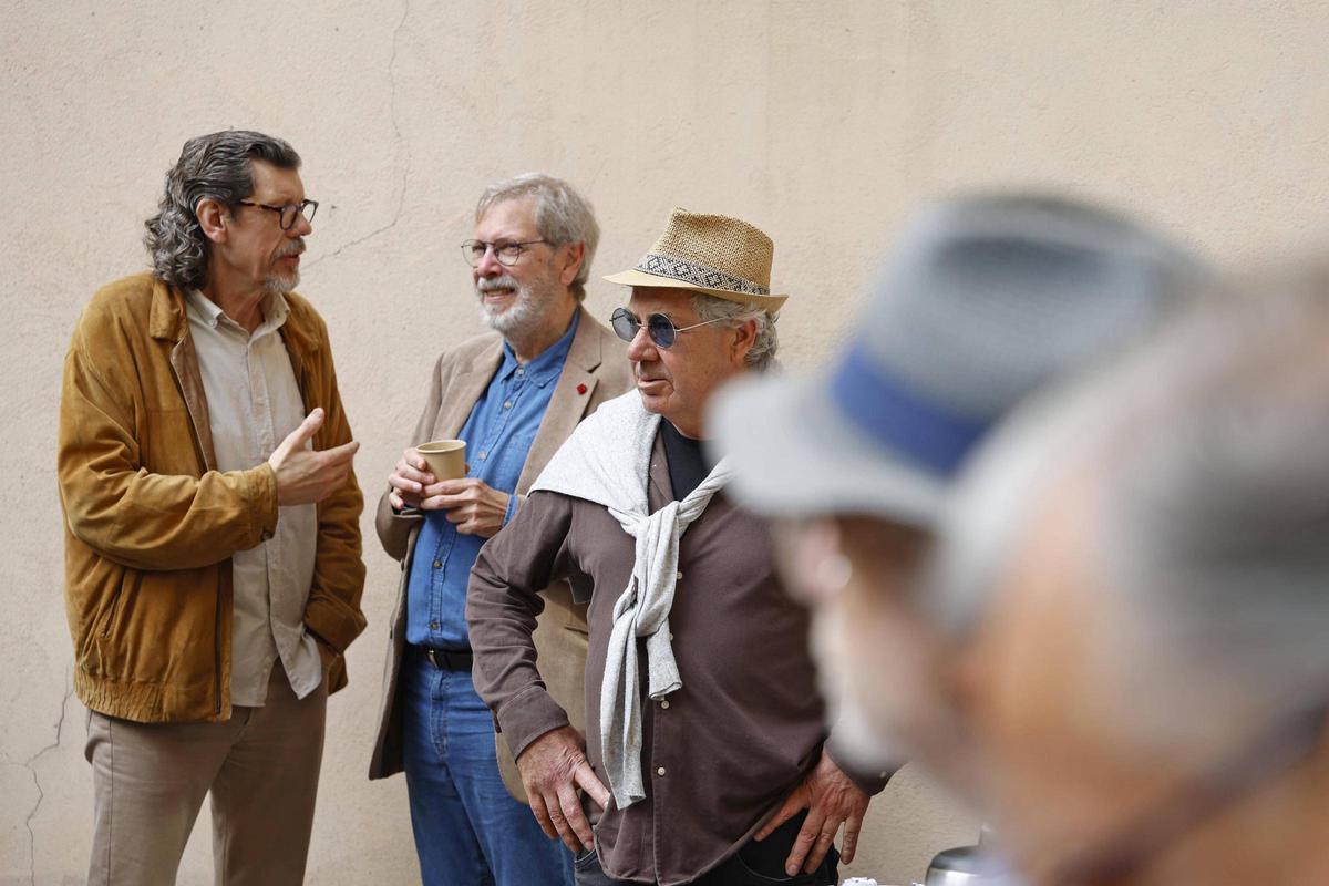 Les imatges del tradicional esmorzar literari de la Generalitat a Girona