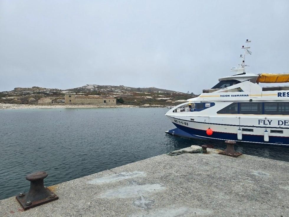 La isla de Sálvora, una de las joyas del Parque Nacional de las Islas Atlánticas de Galicia.