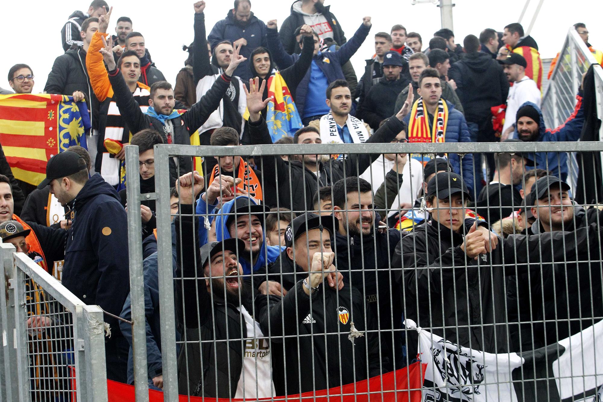 Los enfrentamientos Valencia CF - Getafe con Bordalás en el banquillo madrileño