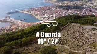 El tiempo en A Guarda: previsión meteorológica para hoy, sábado 15 de agosto