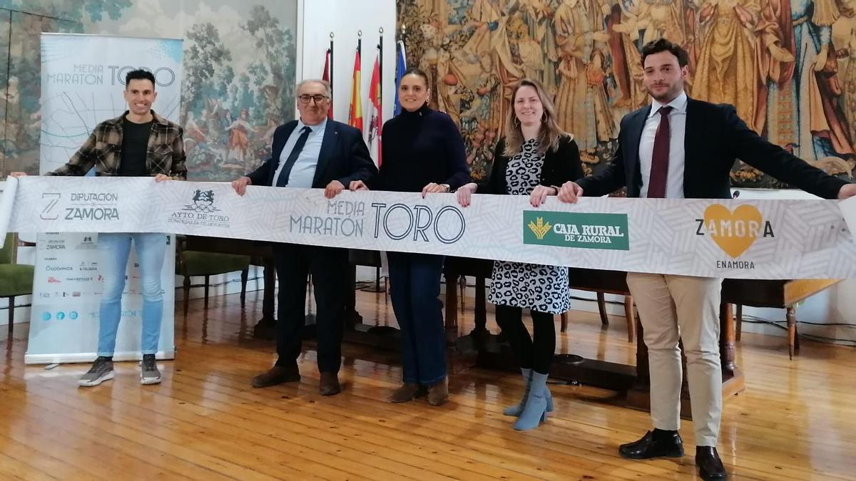 Presentación de la Media Maratón de Toro que tendrá lugar este domingo