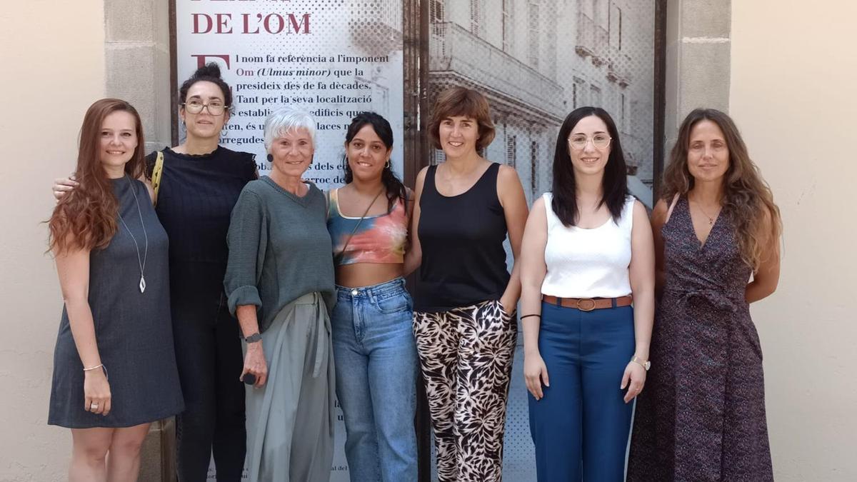 Dora Donciu, Rosa Barreda, Marta Camps, Nora Cuello, Cristina Llohis i Tània Infante