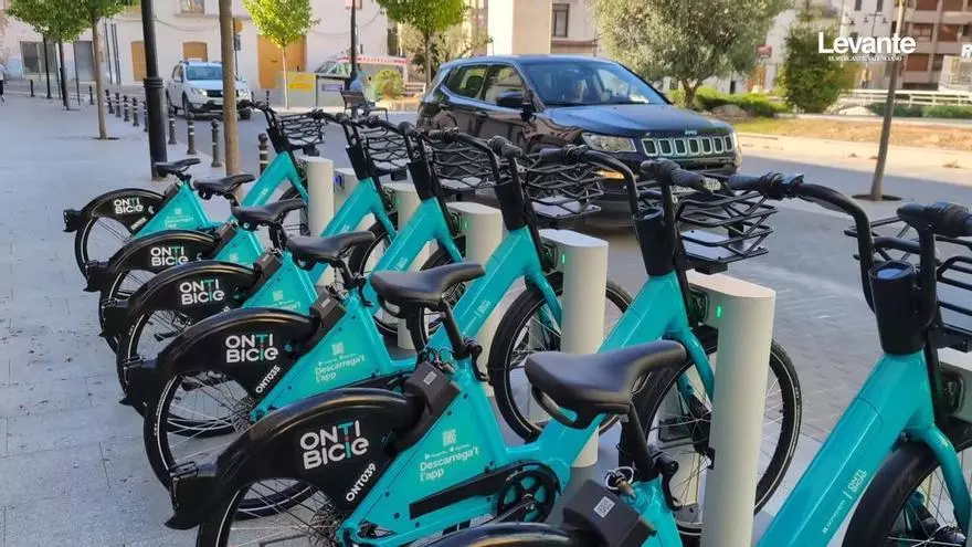 Así son las nuevas bicicletas eléctricas a préstamo en Ontinyent