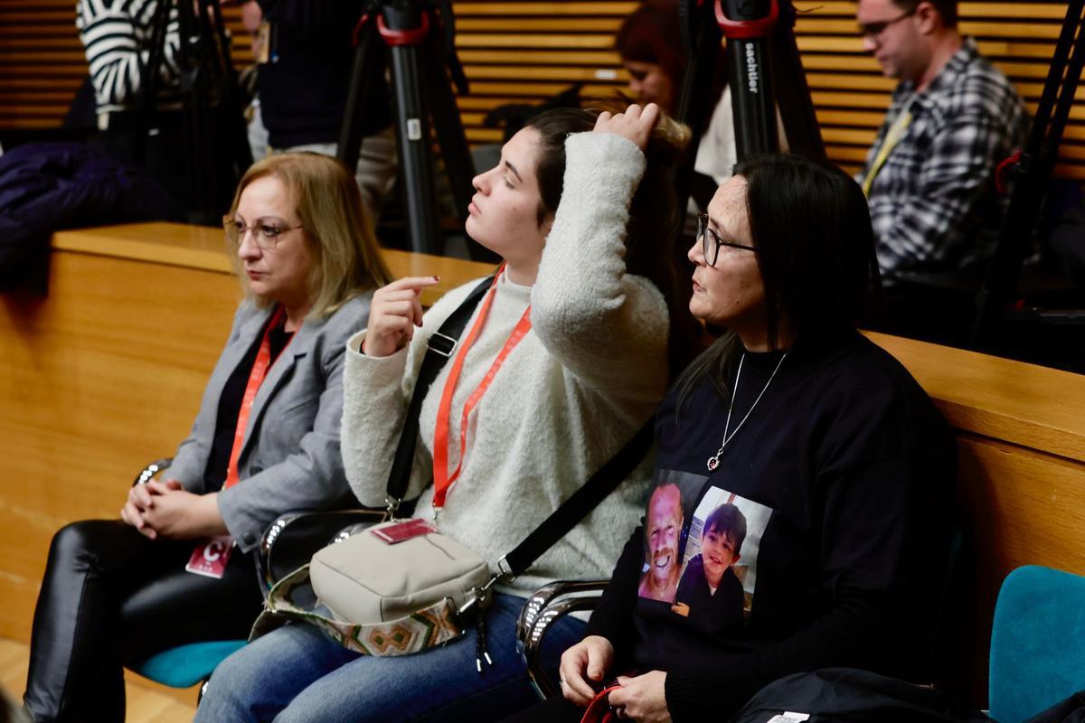 Asociaciones de víctimas declaran en la Comisión de la dana en las Corts