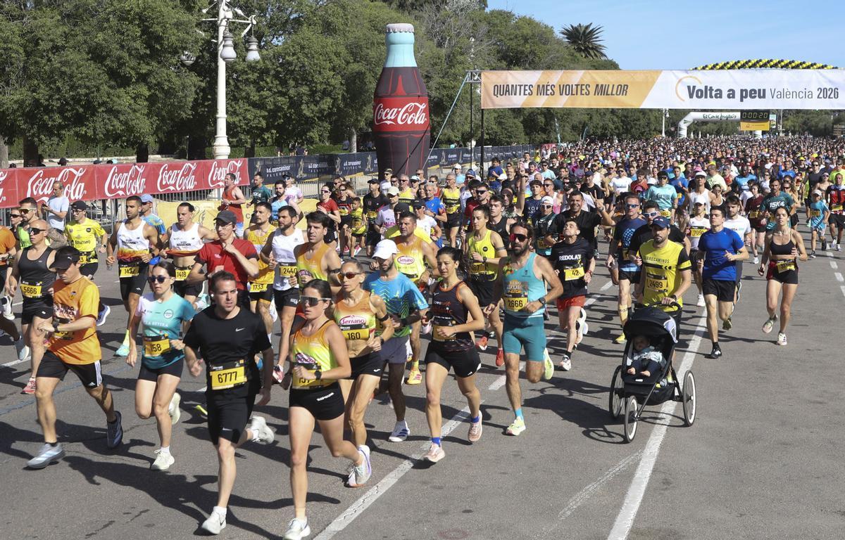 10000 corredores se dan cita en la Volta a Peu 2026 10000 corredores se dan cita en la Volta a Peu 2026