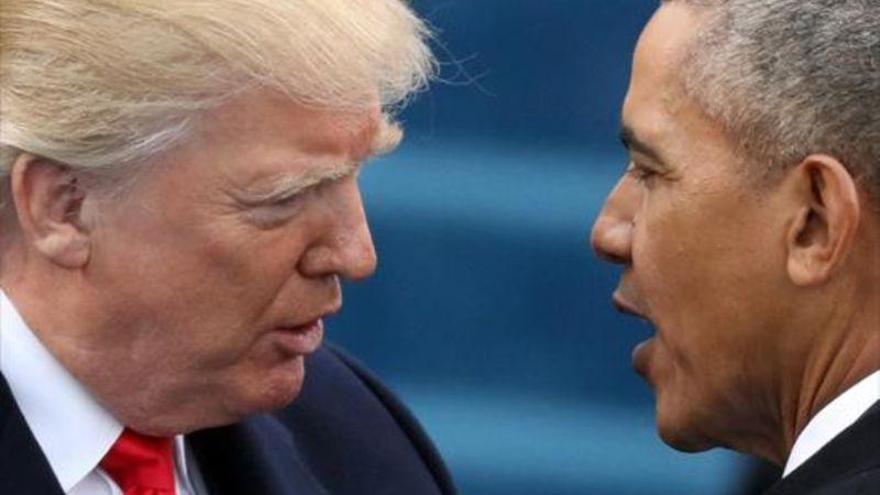 Trump pide al Congreso que investigue si Obama le espió