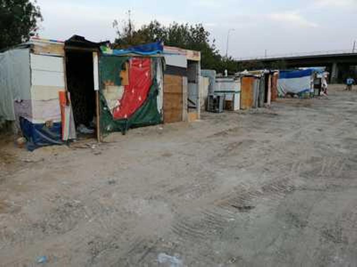El asentamiento chabolista de sa Riera, en una foto de archivo.