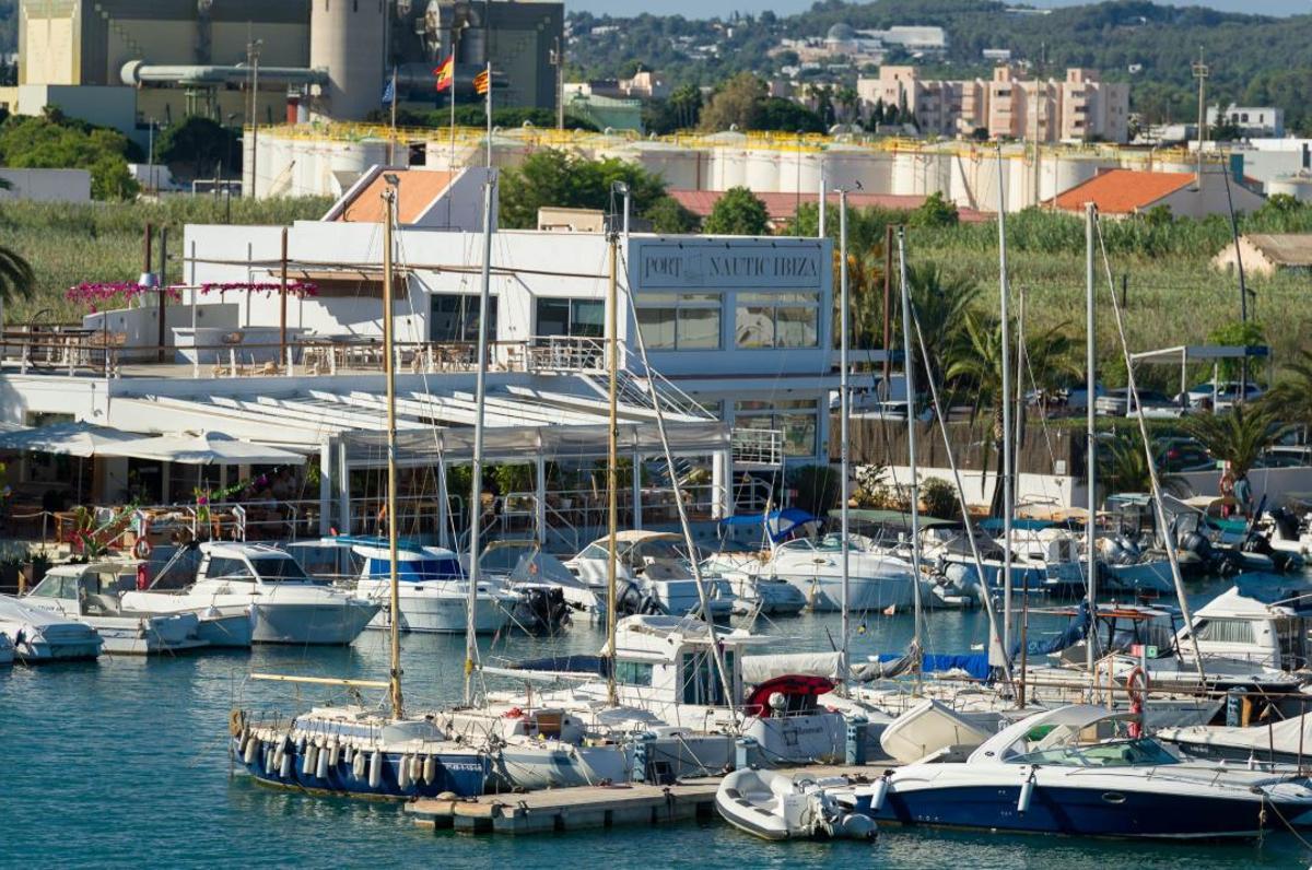 La instalación del antiguo Club Náutico Ibiza