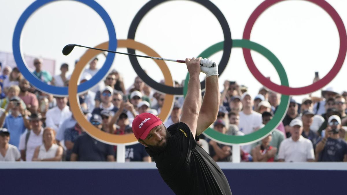 Jon Rahm arrancó como un tiro pero no pudo darle continuidad en la segunda jornada