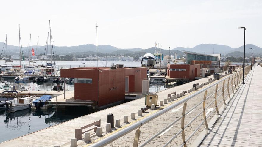Ports prepara el puerto de Sant Antoni para recibir de nuevo tráfico comercial