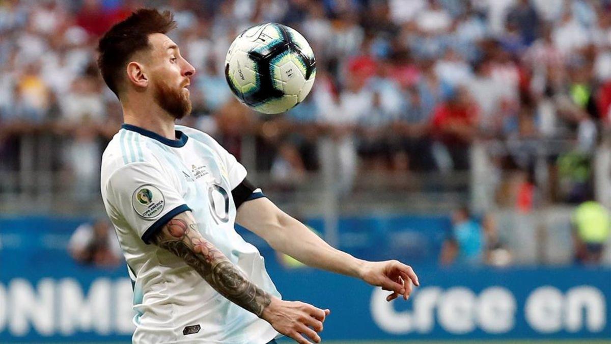 Messi, en la Copa América