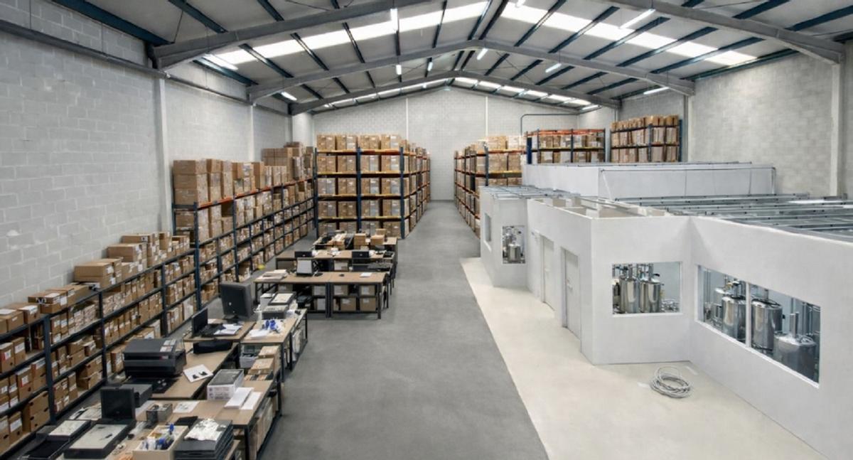 Las nuevas instalaciones de la empresa malagueña OKT Global, especializada en cosmética.