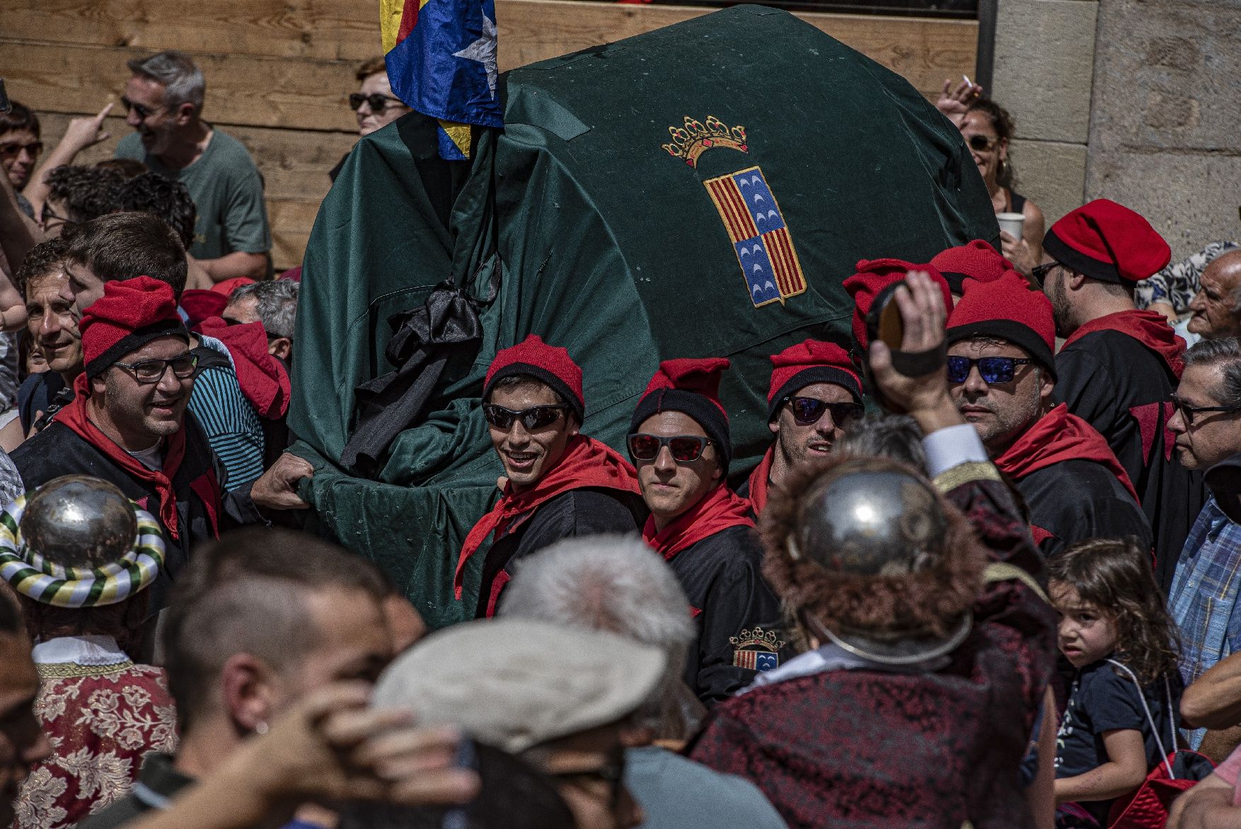 La Patum de lluïment de dijous, en fotos