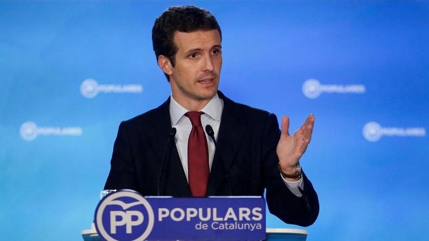 Casado planteará a Sánchez impedir por ley los indultos a independentistas catalanes