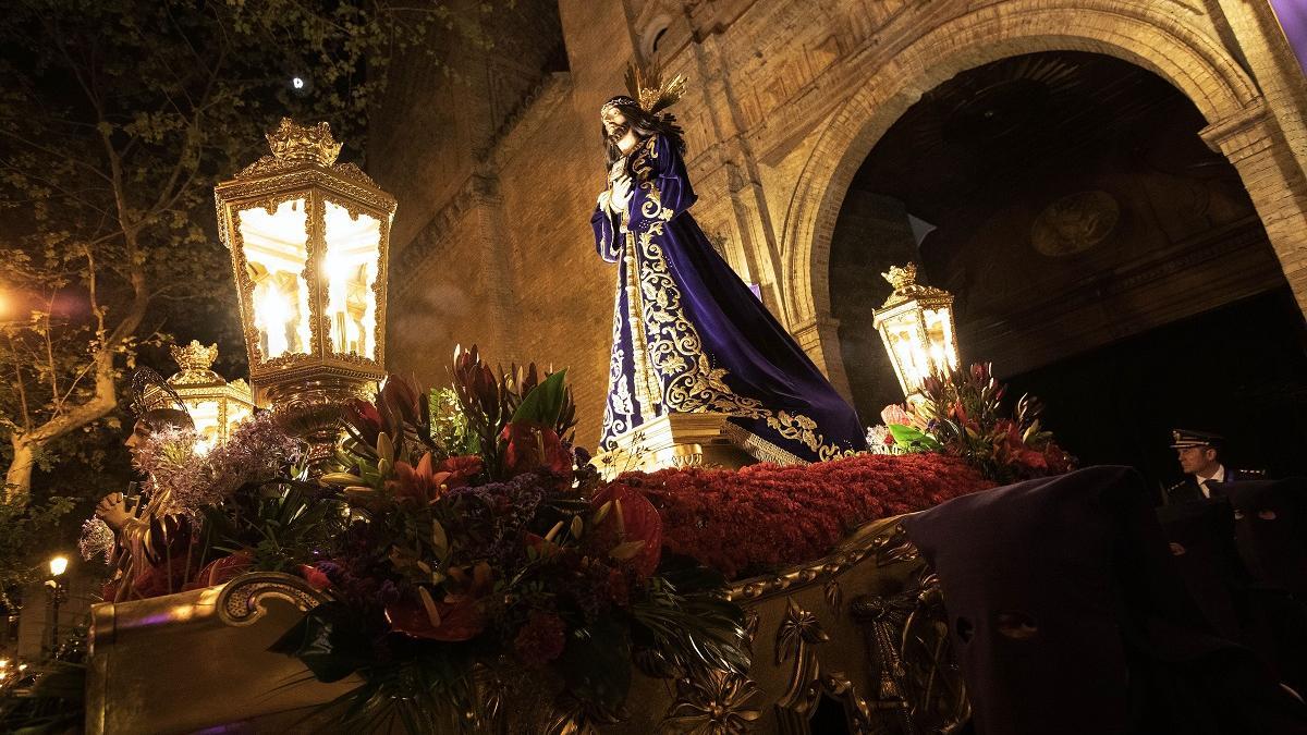 Horario y procesiones del Lunes Santo en Zaragoza