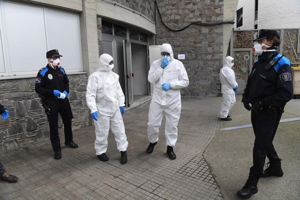 Abierto el albergue de Riazor por el coronavirus