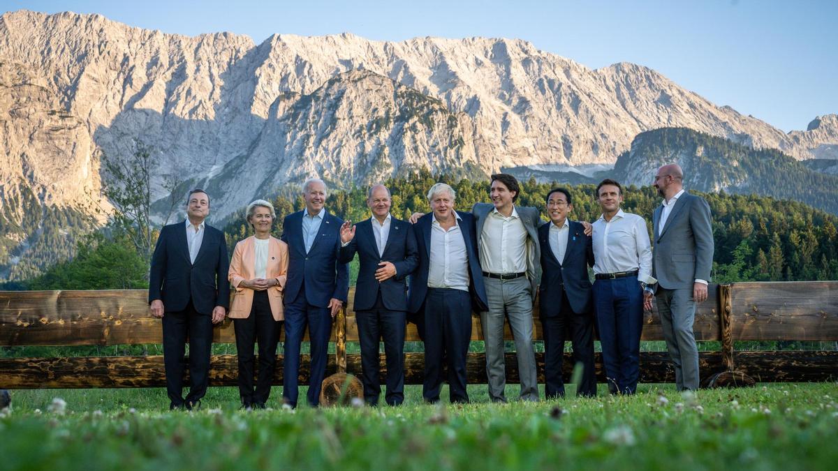 Els líders del G7