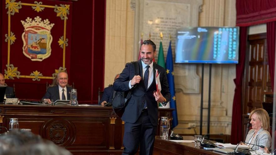 Dani Pérez se despide del Ayuntamiento: "Málaga se defiende también desde Sevilla"
