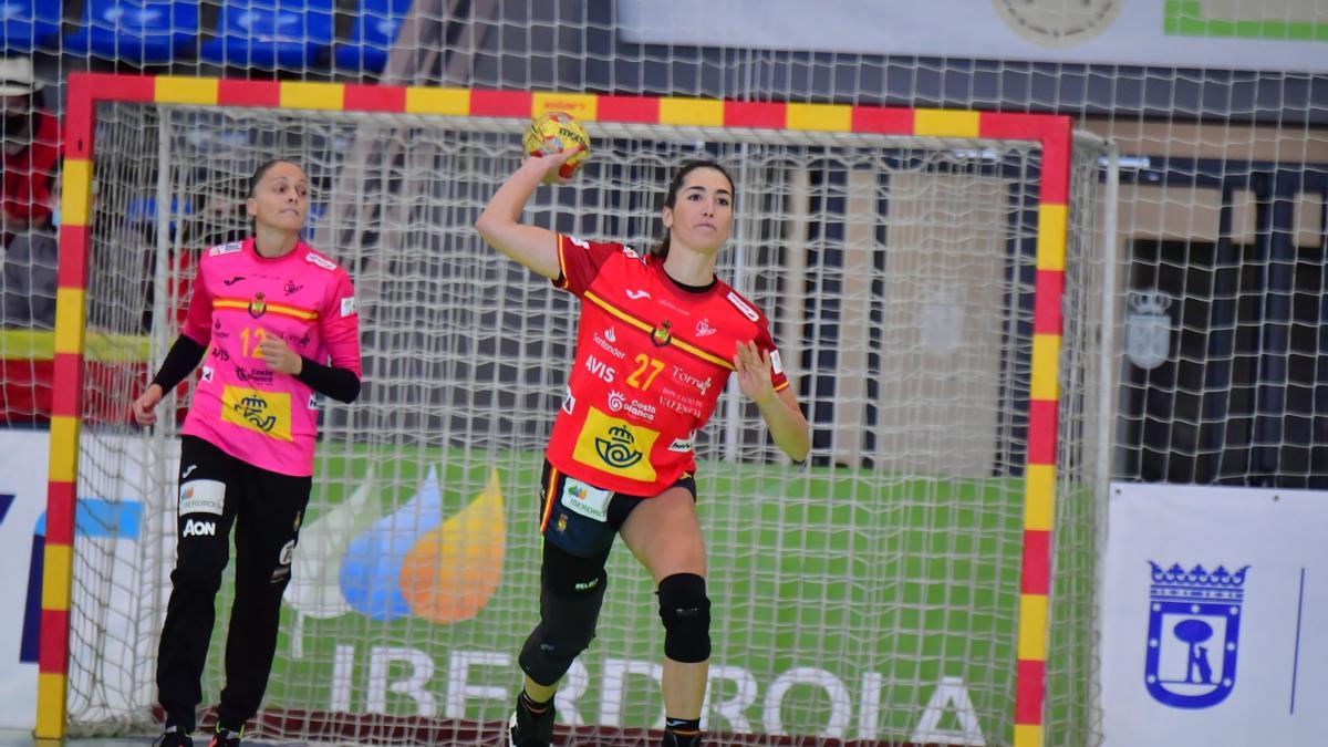 Lara González, baja de última hora para el Campeonato del Mundo de Balonmano Femenino.