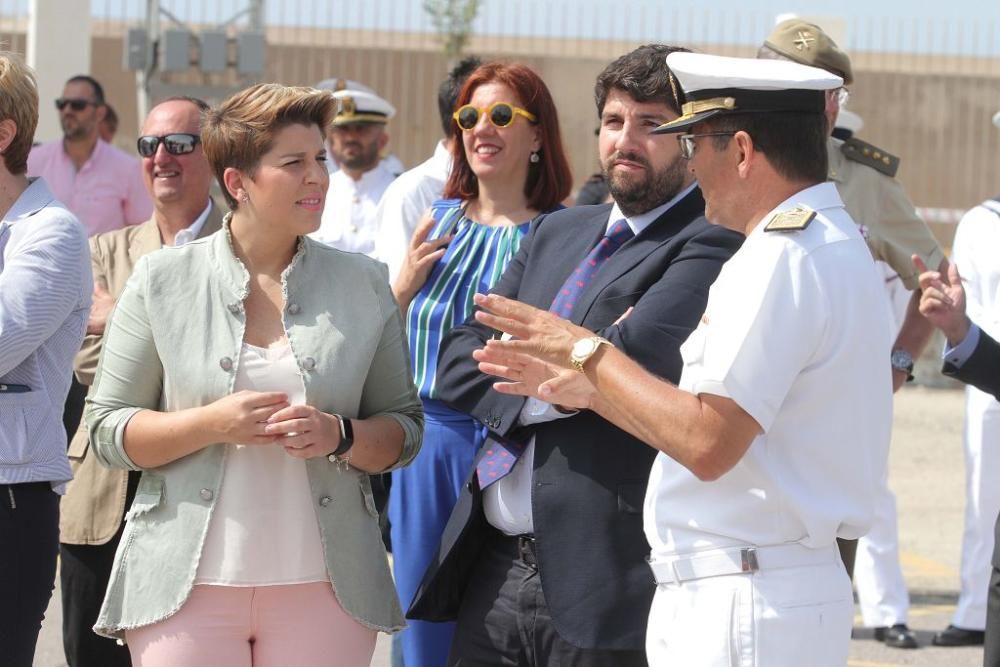 Llegada del buque Hespérides a Cartagena