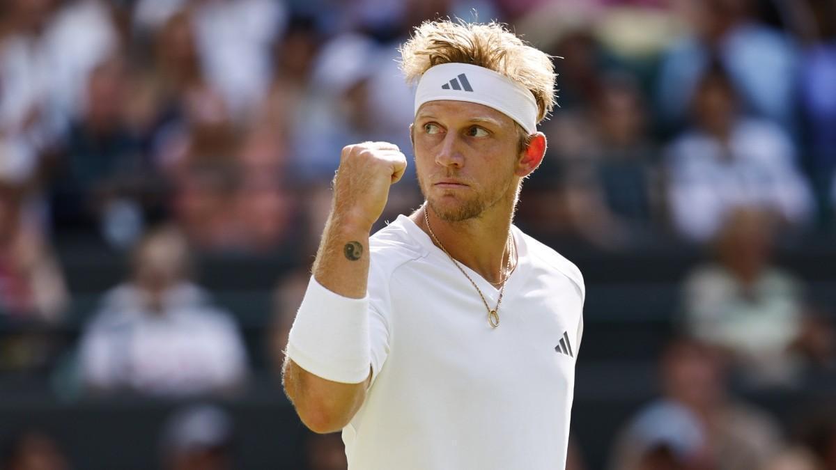 Alejandro Davidovich, durante el partido ante Felix Auger-Aliassime