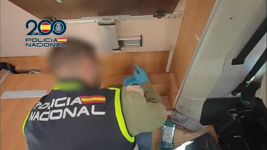 VÍDEO: Cae una banda itinerante vinculada al robo de 60.000 euros en un furgón blindado en Ibiza