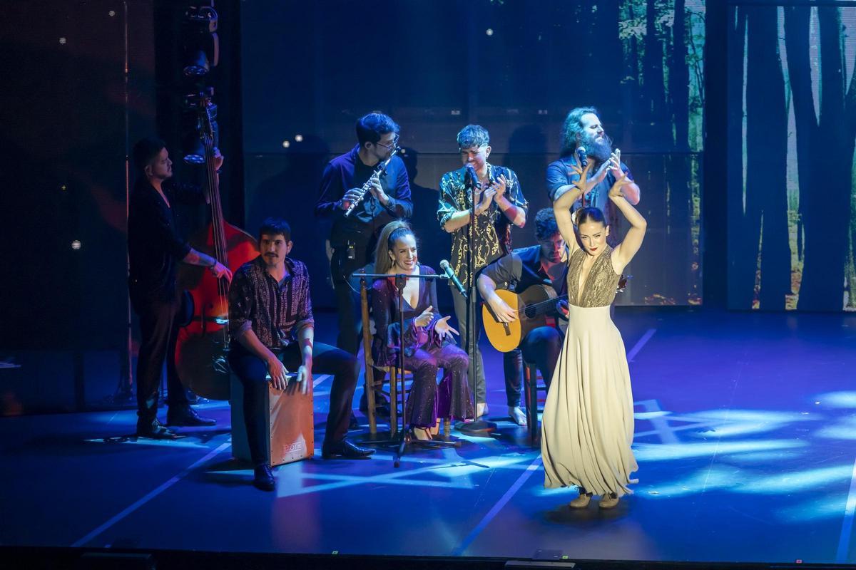 La fusión flamenca protagonizó algunos temas