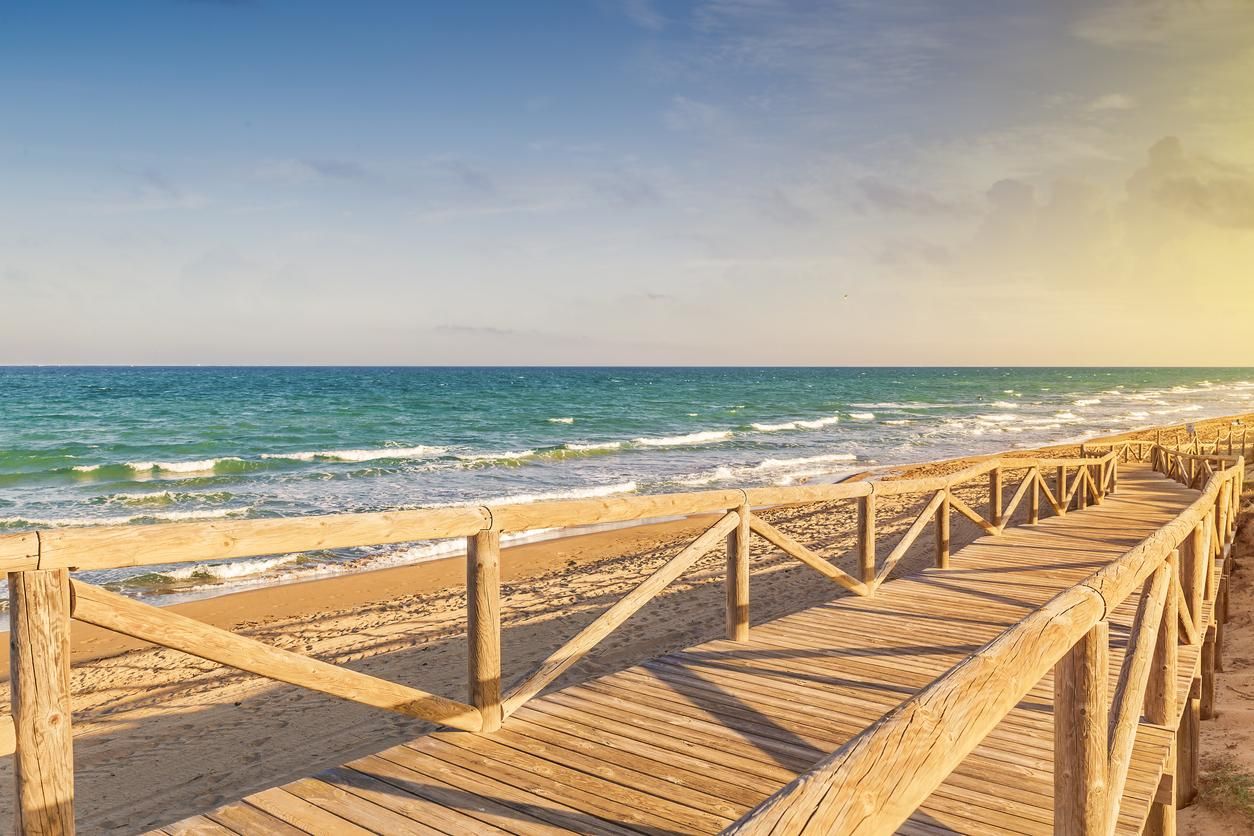 Playa de Guardamar.