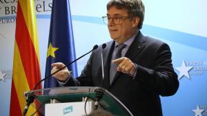 El expresident de la Generalitat y líder de Junts, Carles Puigdemont.